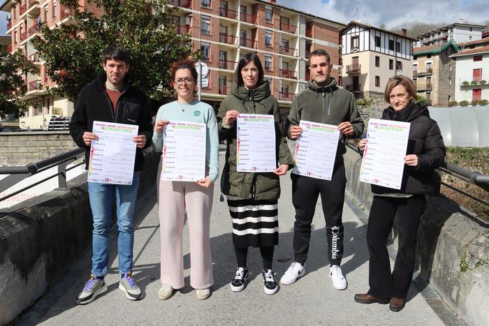 Udaberri hezitzailea programa osatu dute