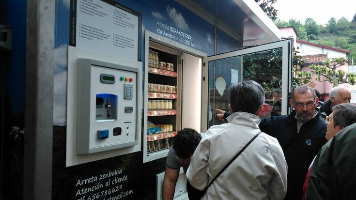 Esneki makina jarri dute Tolosan