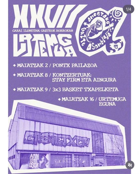 Gaztetxearen urtemuga