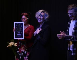 Yolanda Arrieta, Galtzaundiren apirileko solasaldi literarioan