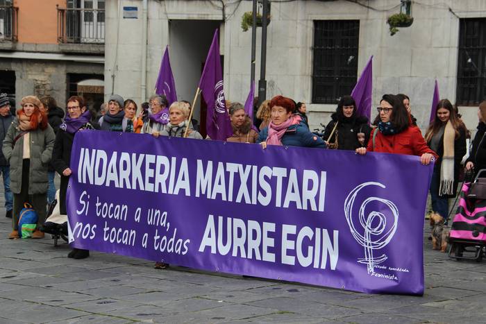 Gaitzespena Tolosan salatutako sexu erasoaren aurrean