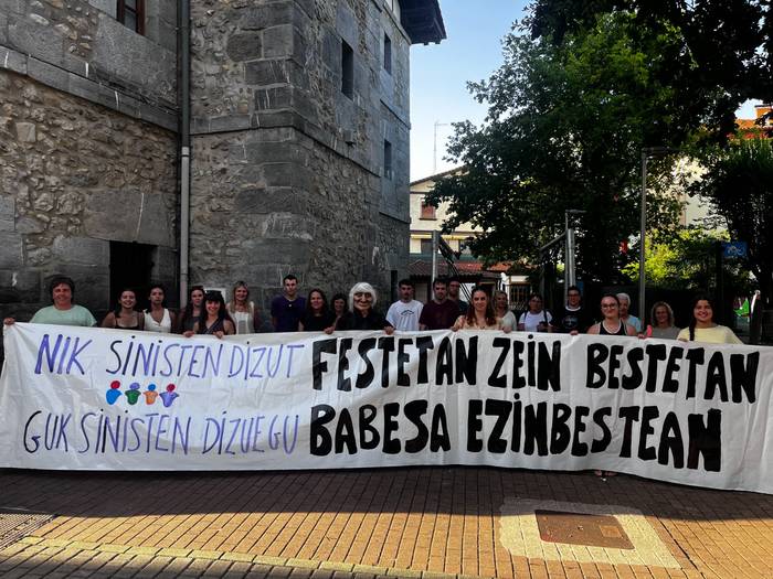 Guztiontzat jai seguruak aldarrikatu dituzte Asteasun
