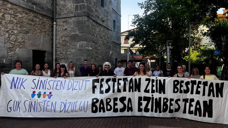 Guztiontzat jai seguruak aldarrikatu dituzte Asteasun