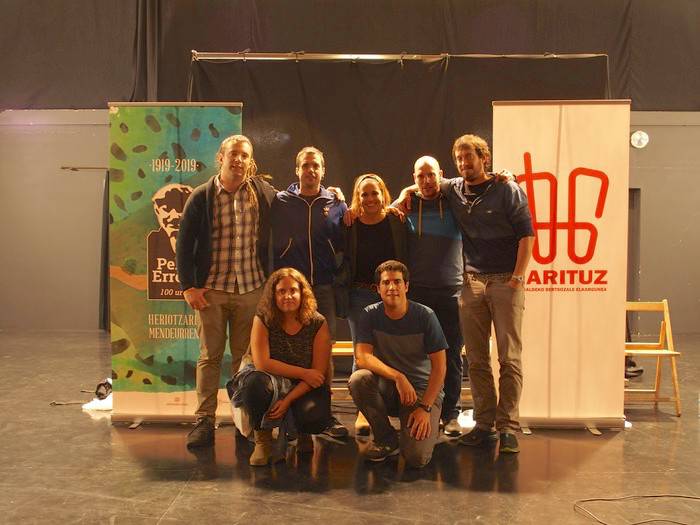 ENEKO LAZKOZ ETA UNAI GAZTELUMENDI ERE I.PELLO ERROTA SARIKETAKO FINALERA