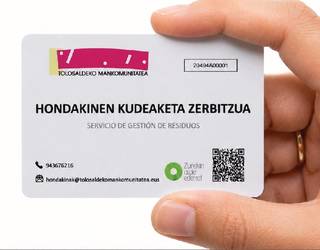 Txartel bidezko hondakin sistema berria jarriko dute