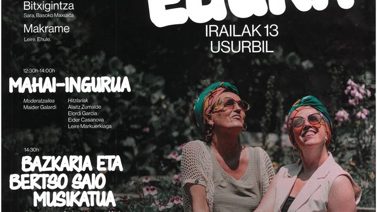 Inurri egunerako sarreren zozketak badu sariduna