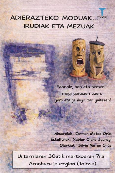 'Adierazteko moduak... irudiak eta mezuak'