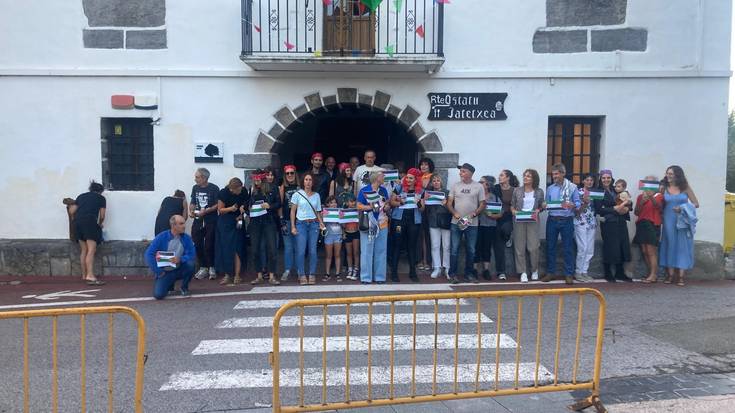 Alkizako herria palestinarekin bat