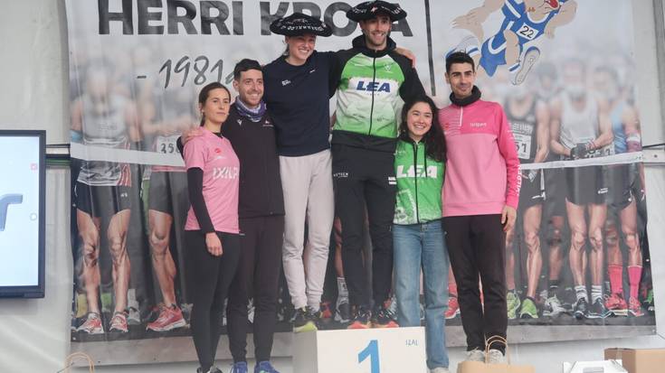 Nerea Murua bigarren eta Ander Garin hirugarren Idiazabalgo Krosean