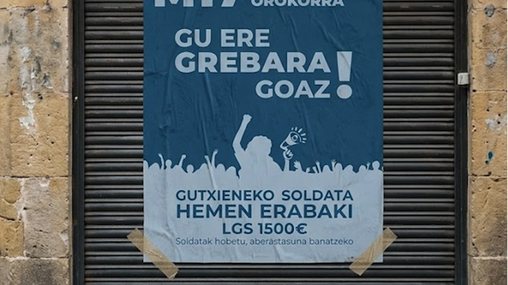 ATARIAk bat egin du gaurko greba orokorrarekin