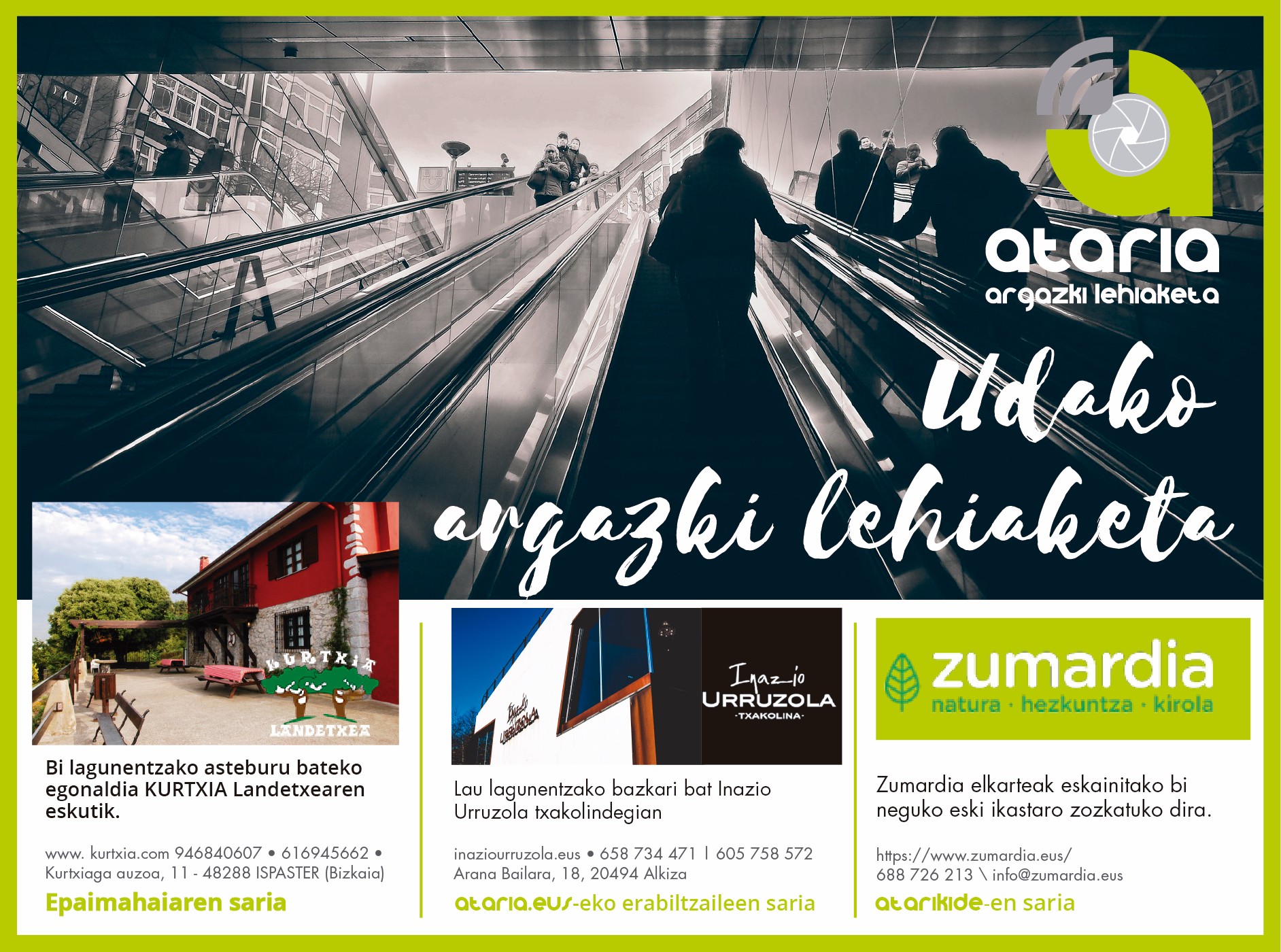 Udako argazki lehiaketaren sariak