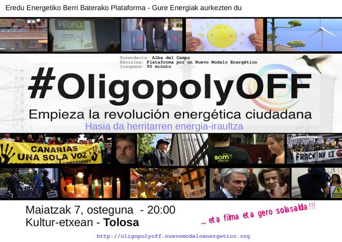 Oligopolyoff dokumentalaren estreinaldia