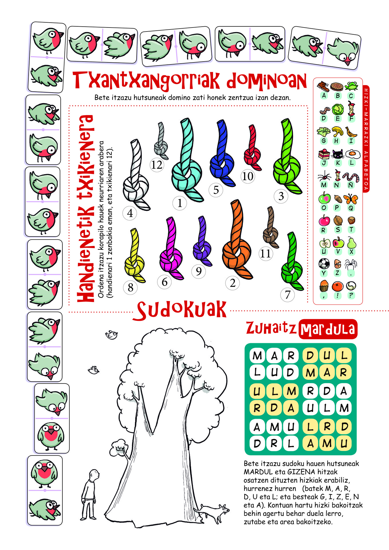 2124. zenbakiko erantzunak