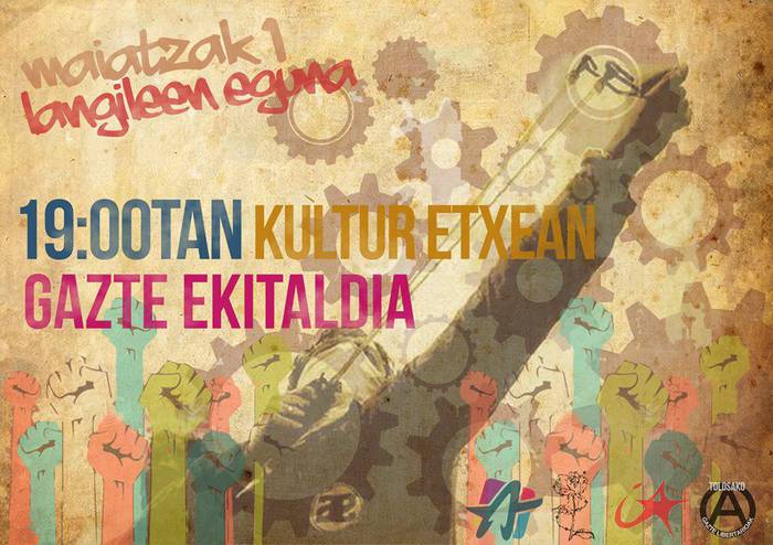 Gazte ekitaldia, Langileen Egunean