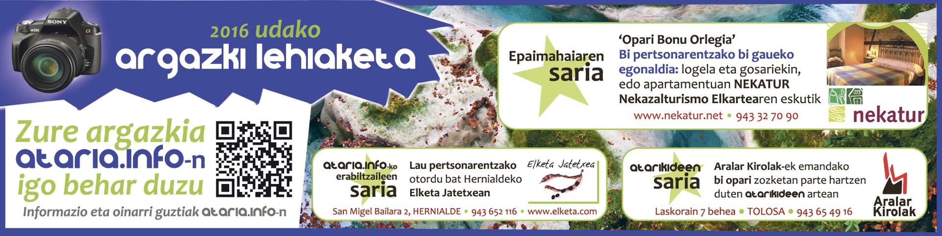 Udako argazki onenentzat sariak