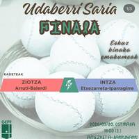 Udaberri saria. Finala