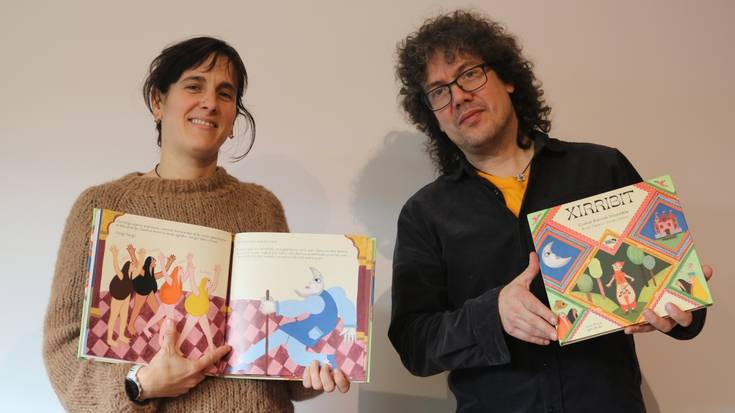 Laminak eta iratxo musikariak Orfeoren alegia gaurkotuan