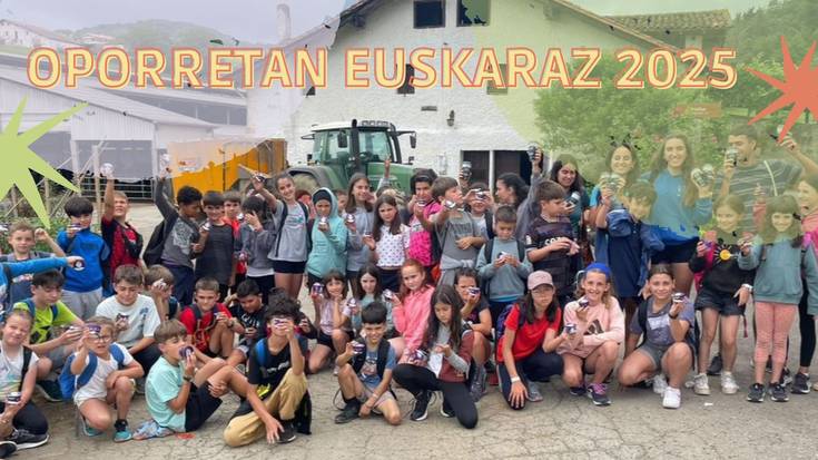 Zabalik da izen-ematea Oporretan Euskaraz udaleku irekietan