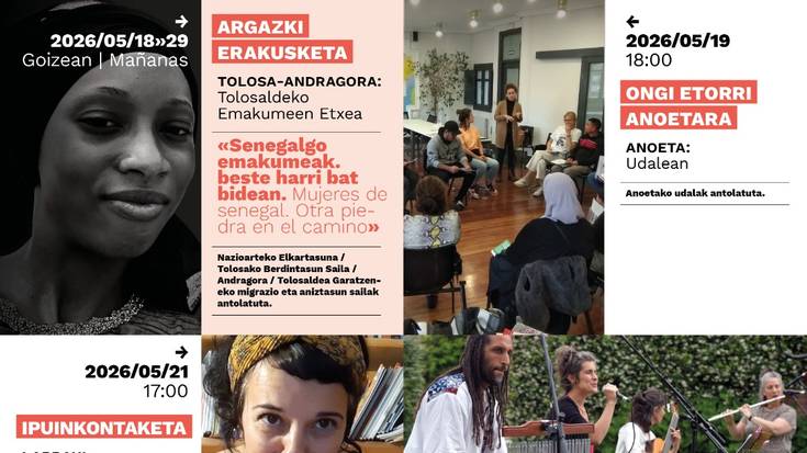 Erakusketa. 'Senegalgo emakumeak, beste harri bat bidean'