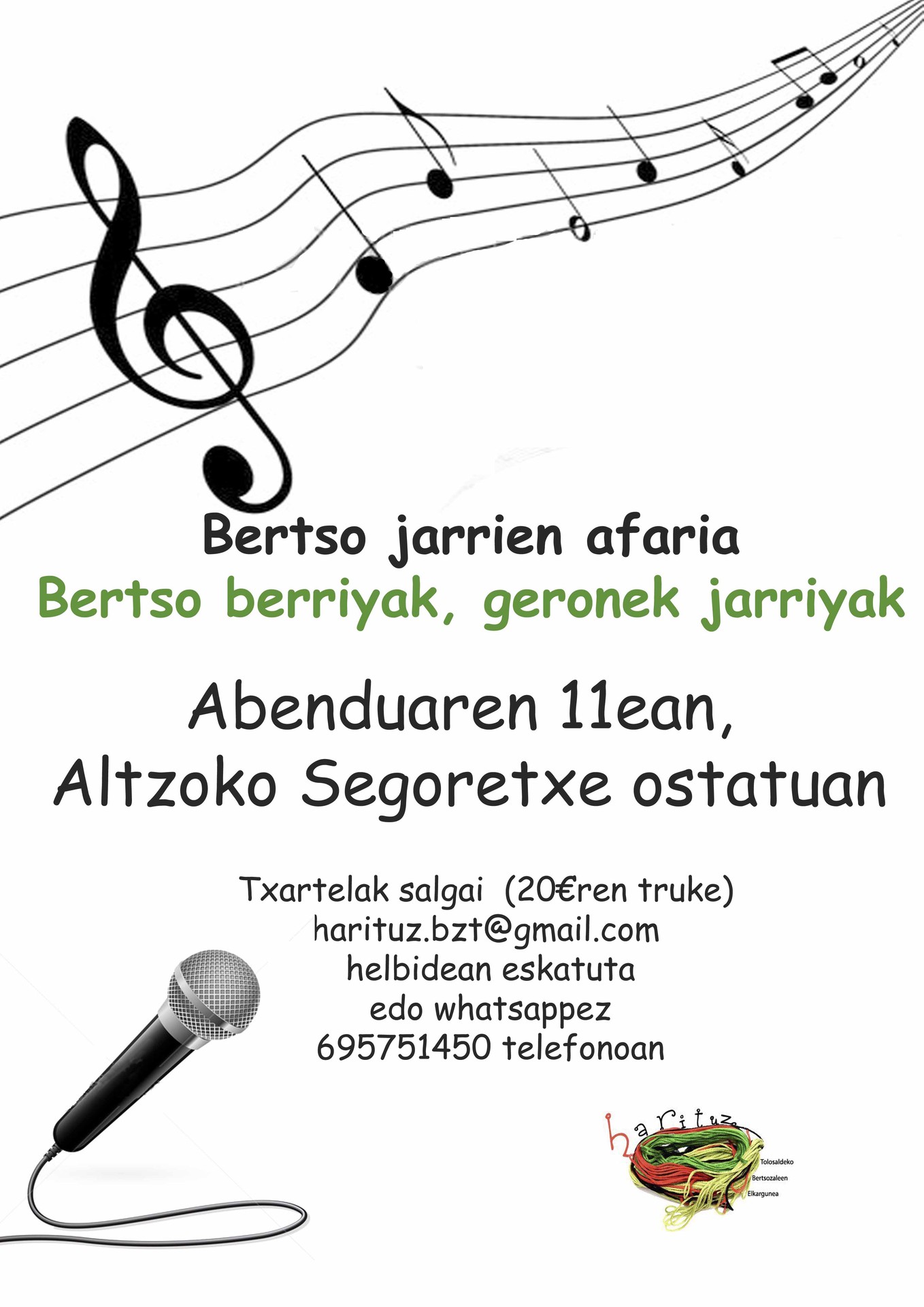 Bertso jarriyak, geronek jarriyak
