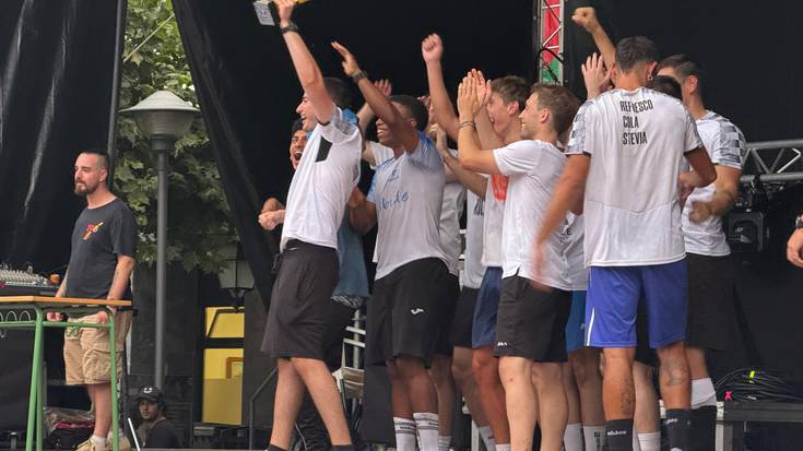 Weshos taldea txapeldun, Villabonako kuadrillen arteko futbito txapelketan