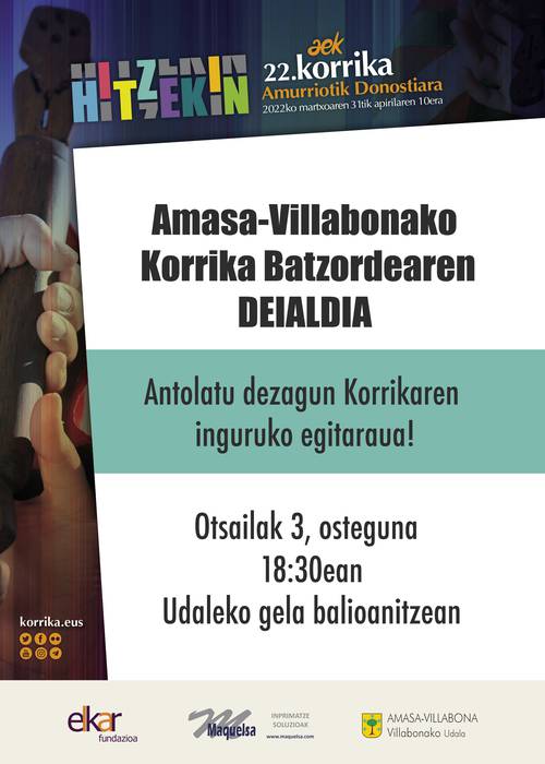 Korrika batzordearen deialdia