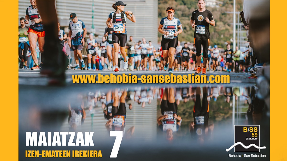 Behobia-Donostia lasterketako dortsalaren zozketa