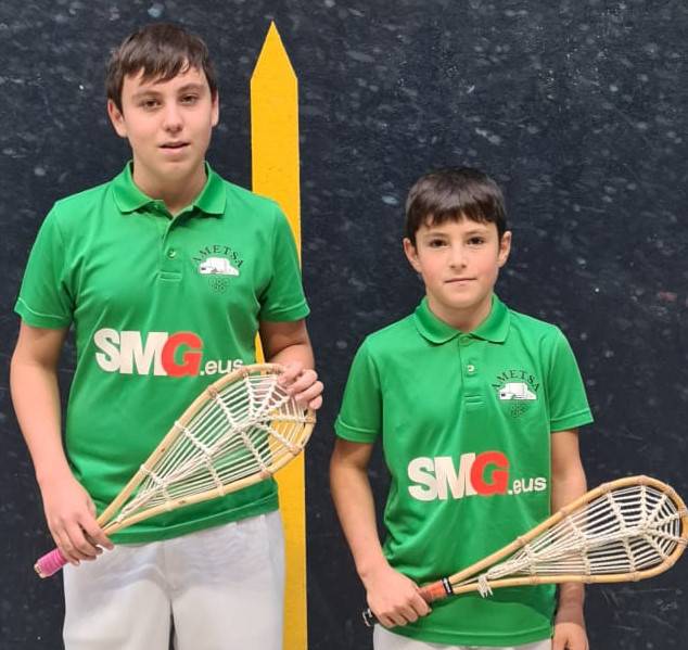 Oier Maiza-Xuban Lopetegi vs Ibai Larrañaga-Aimar Heras bikoen arteko xareko finala, Iparraldeko Ligan.