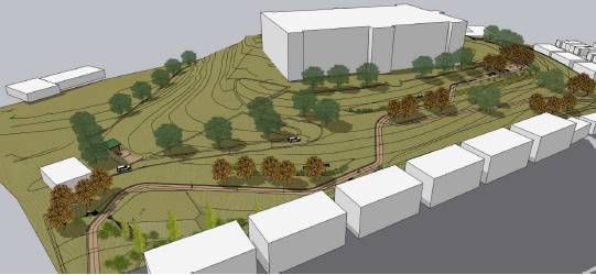 Iurramendi muinoan parke berde irisgarria egingo dute