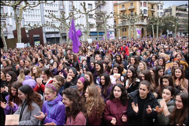 Martxoaren 8aren balorazio positiboa egin du Tolosaldeko Asanblada Feministak