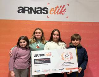 Ikaztegietarrak irabazle, Arnasetik bideo-sormen lehiaketan