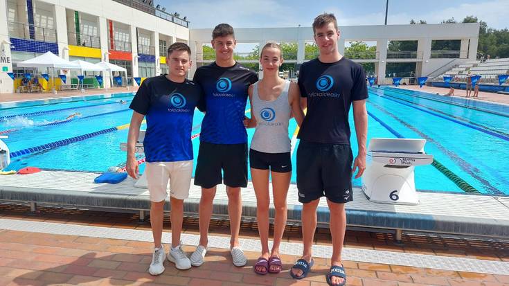 Tolosaldea IKTko igerilariak, maila oso onean Espainiakoan