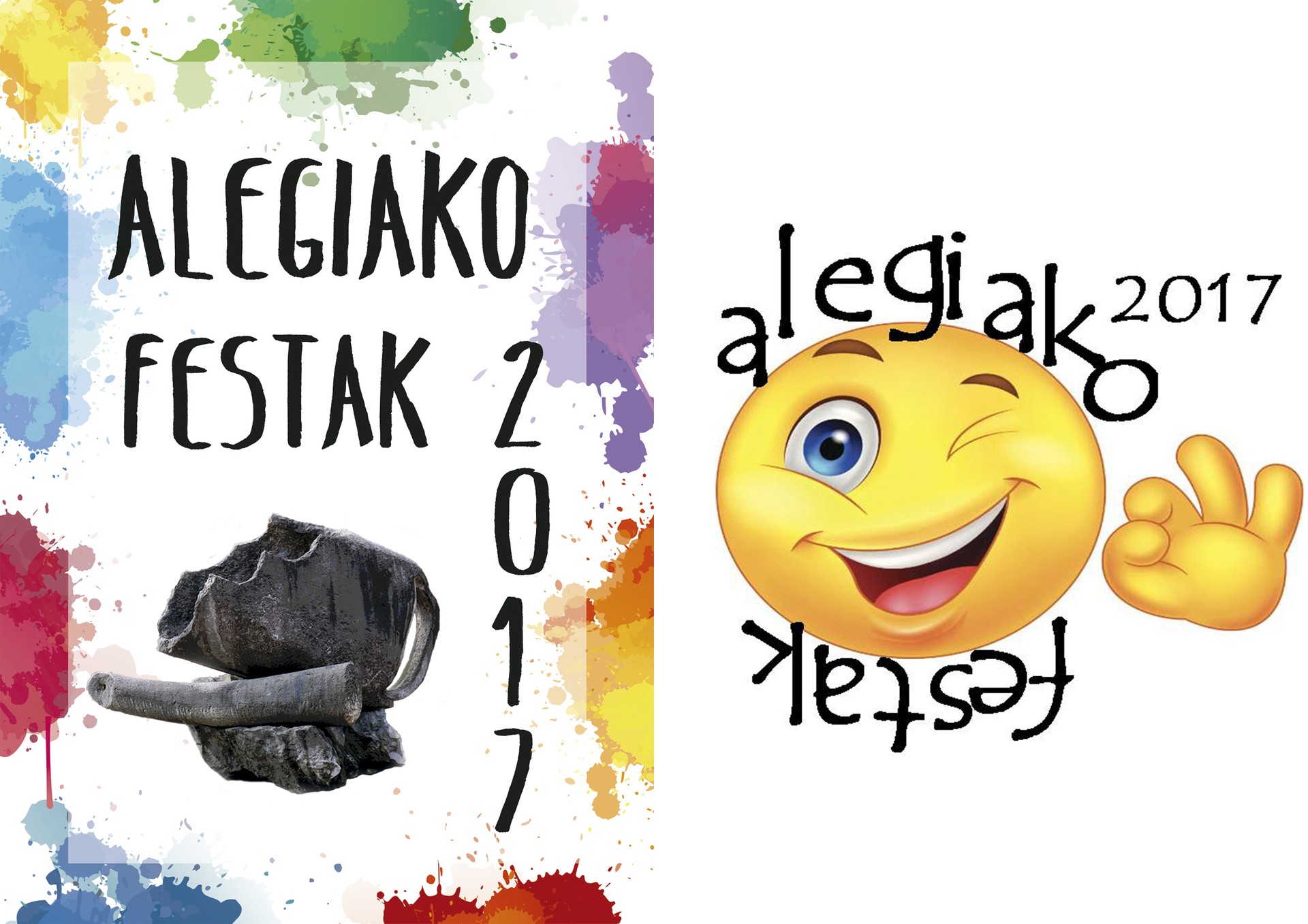 Abian da festetako kartel eta logotipo lehiaketa