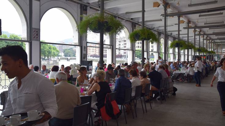 Bisiguaren Festa borobiltzeko, bazkaria