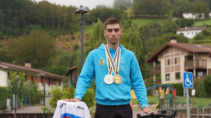 «Sekulakoa da munduko txapeldunaren maillota jartzen dizuten unea»