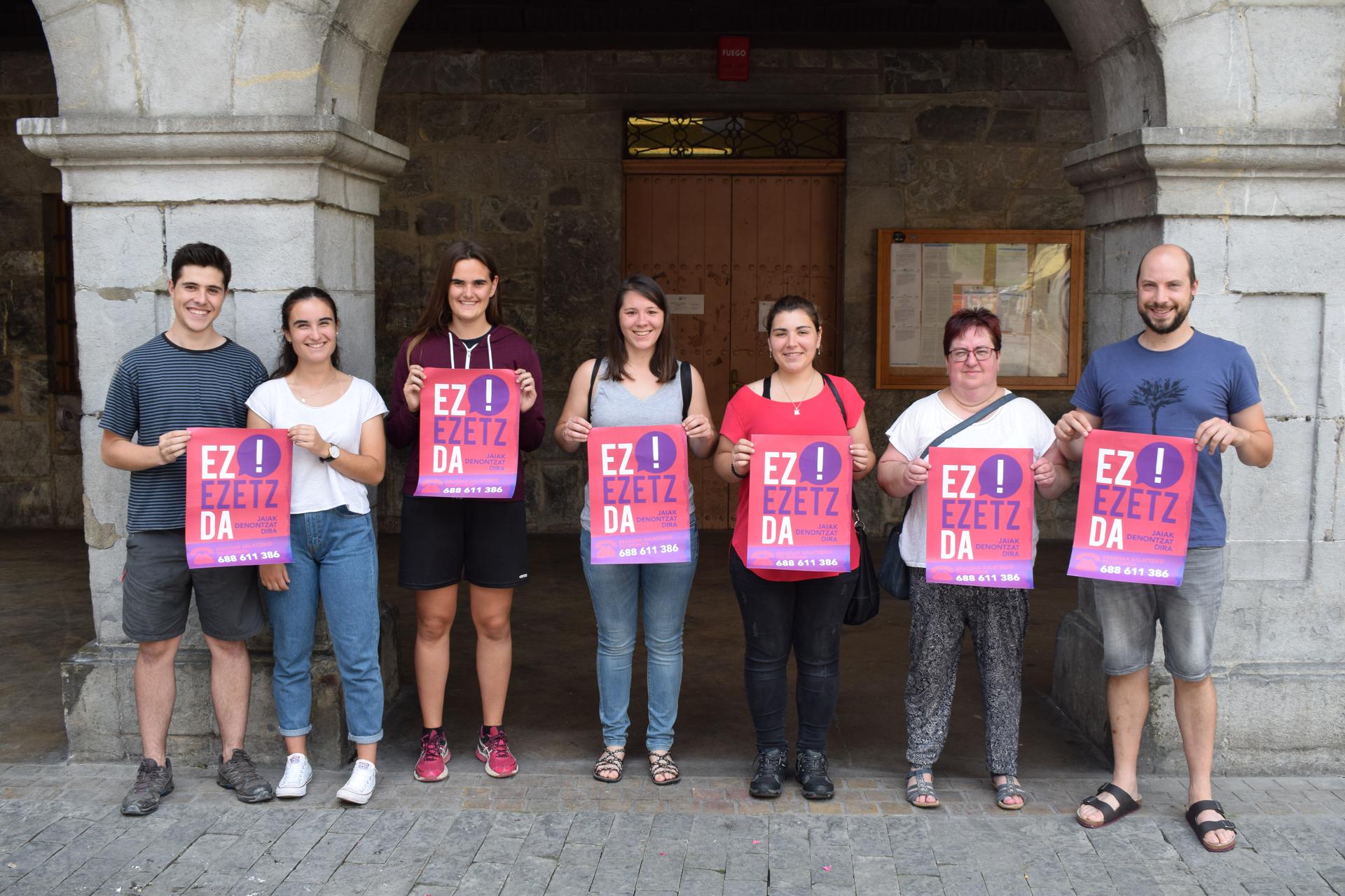 'Ez ezetz da' kanpaina abian, Karmen jaietarako