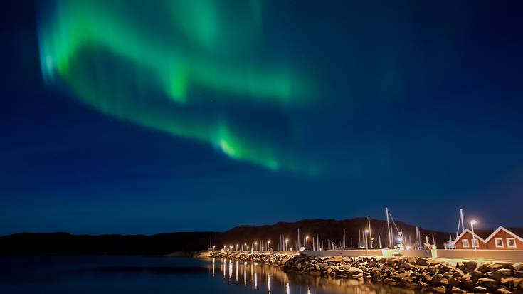 Aurora borealak, iparraldeko argiak… Norvegian