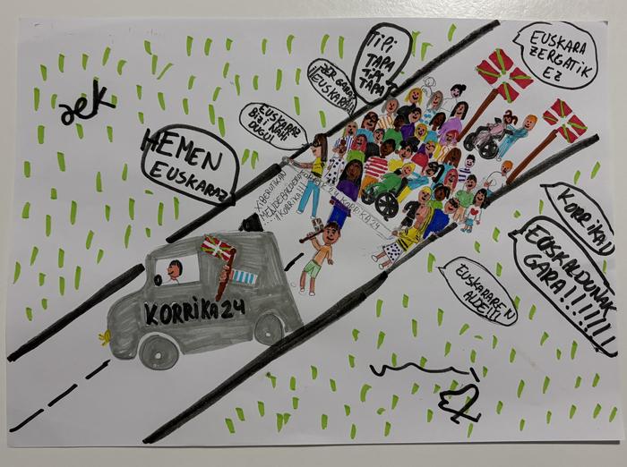 Euskaraz bizi.