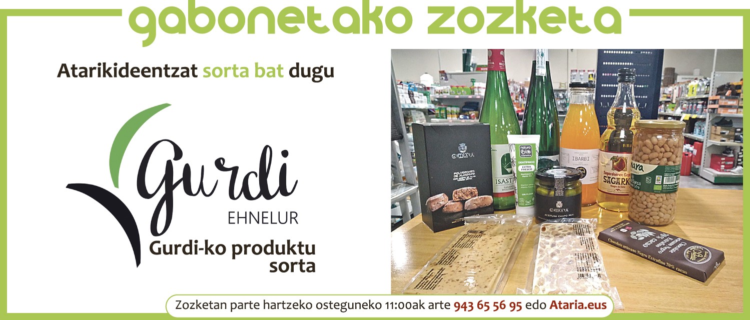 Gabonetako zozketa berezia martxan da