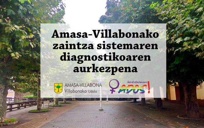 Amasa-Villabonako zaintza sistemaren diagnostikoa aurkeztuko du udalak