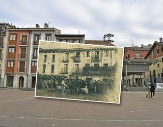 Villabonako Erreboteko plaza,  1903ko martxoa