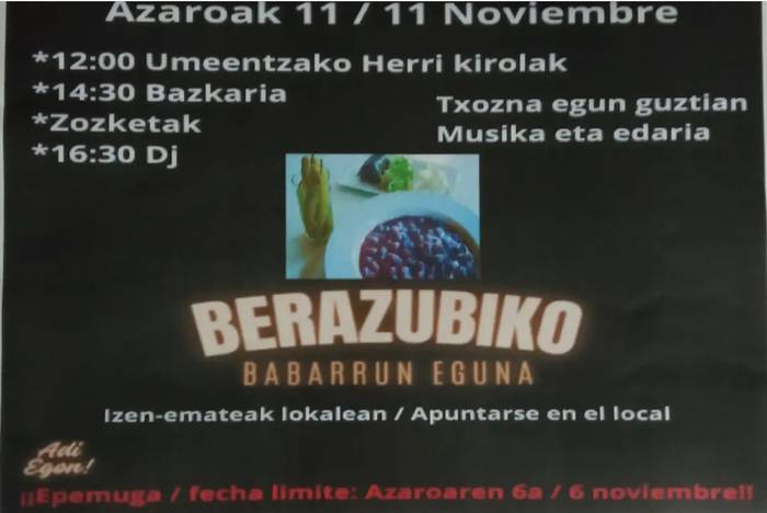 Berazubiko babarrun eguna