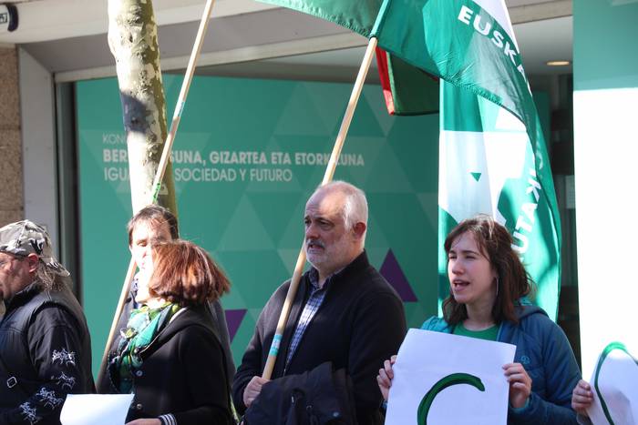 Garbitzaileak protestan, ELA 28 1550232991402