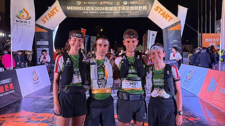 Oier Zubeldia bigarren Txinako Yading Skyrace proban