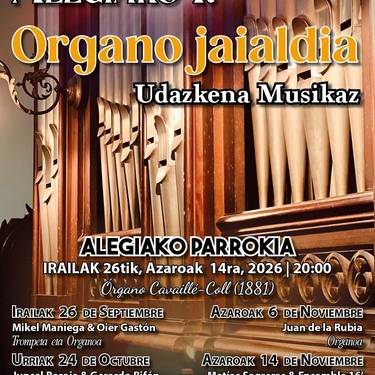Alegiako I. Organo Jaialdia