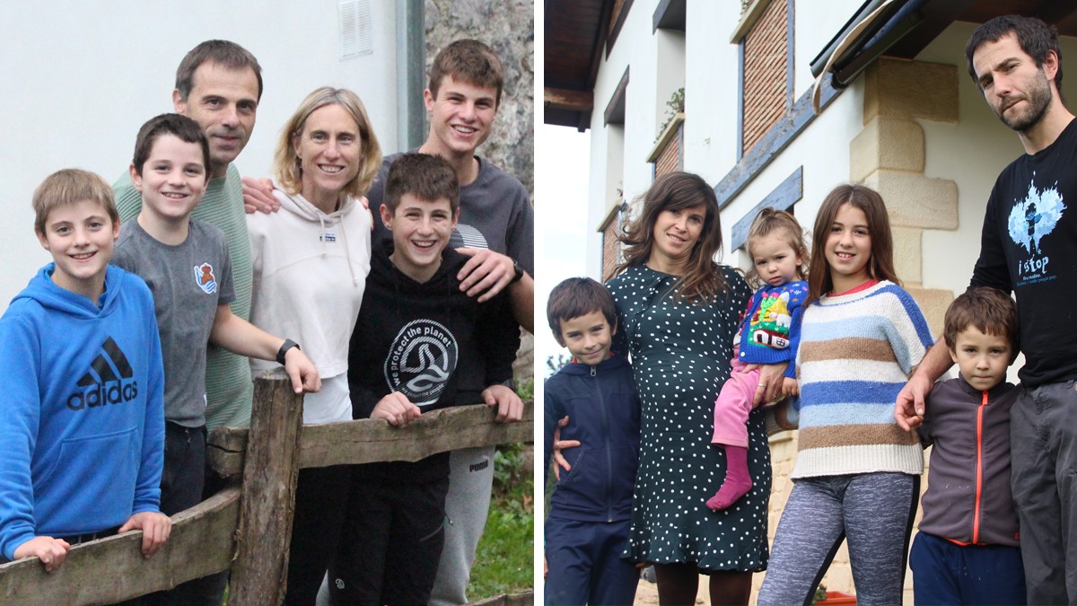 Eskualdeko bi familia ugari
