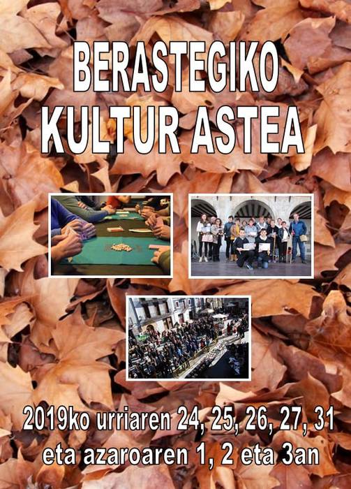 Badator Berastegiko kultur astea!