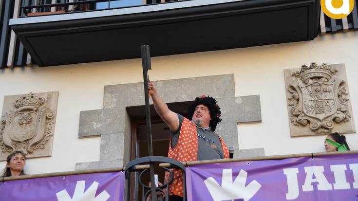 «Ohorea da niretzat festei hasiera ematea»