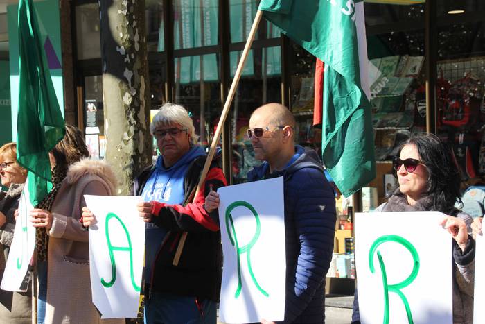 Garbitzaileak protestan, ELA 16 1550232986427