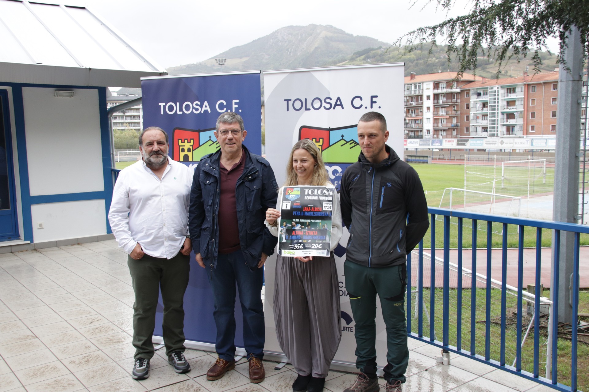 Ekitaldiz bete du asteburua Tolosa CF klubak